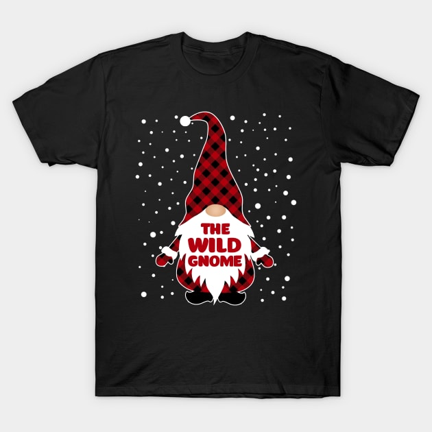 The Wild Gnome Matching Family Christmas Pajama T-Shirt by Hancy